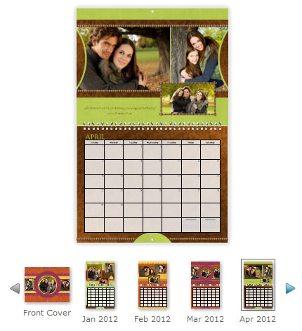 Coupon Code for 50% off Mixbook Custom Photo Calendars