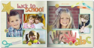 Mixbook year in review  photo book - kids at school