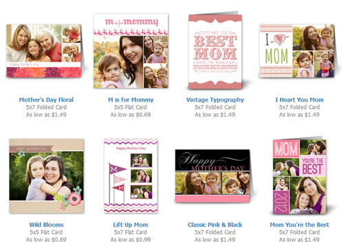 Mixbook Mother's Day cards