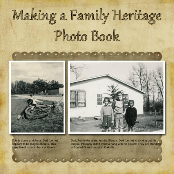 step by step tips for creating a family history genealogy photo book