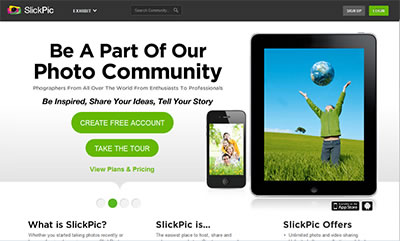 Slickpic picture storage and online photo albums