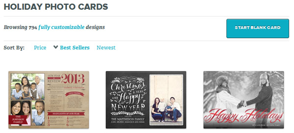 Make your holiday cards now at Mixbook