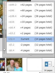 Adding pages is a bit confusing but you can add them in groups of two up to 76 pages