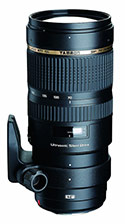 The 70-200mm f/2.8 lens is a photographer's dream, great for portraits as well as sports and wildlife.