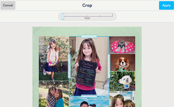 Cropping tool