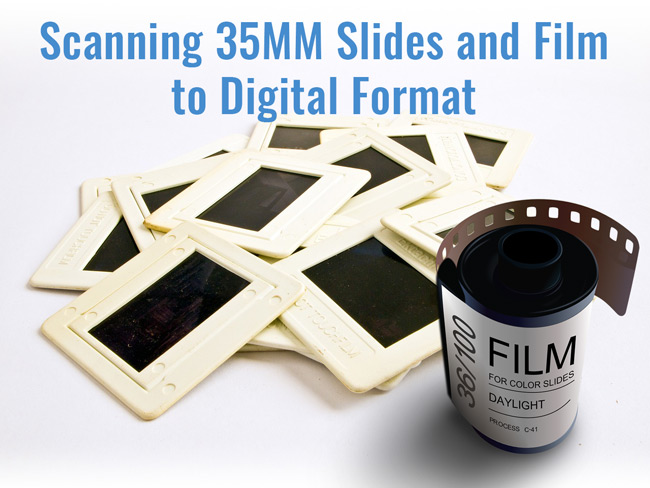 Scan Your Old 35mm Slides To Digital Photos To Preserve Your Memories