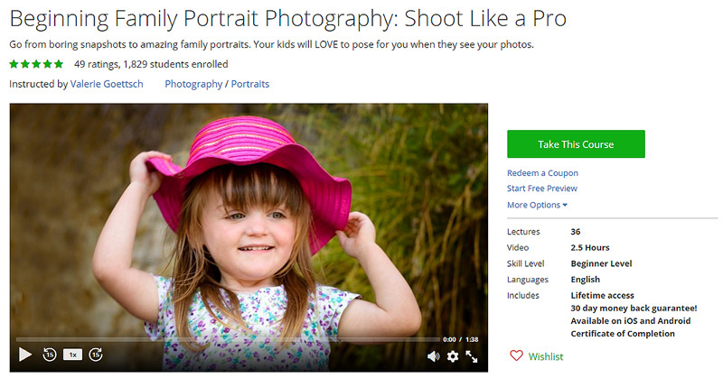 Beginning Familiy Portrait Photography: Shoot Like a Pro