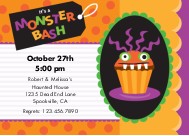 Create a cute Halloween party Invitation 