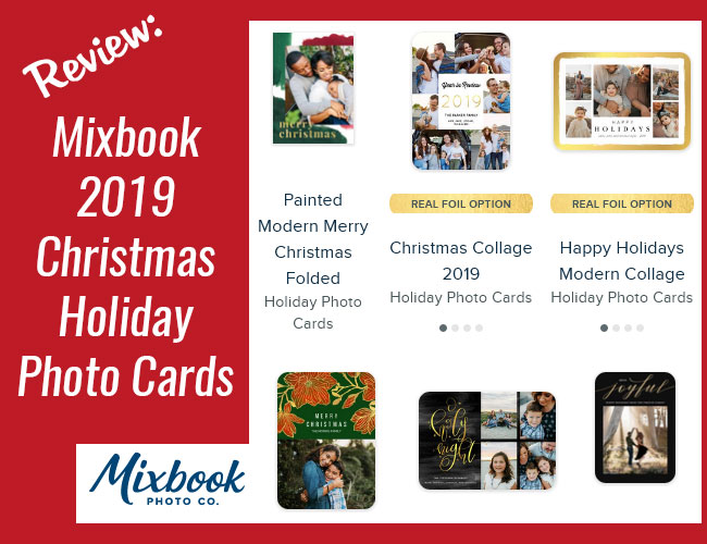 Mixbook 2019 Christmas Photo Card Review