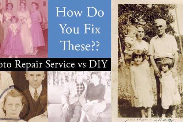 Restoring Photos Yourself vs a Photo Repair Service