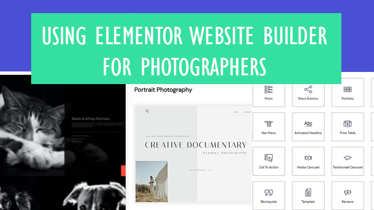 Pros and cons of Elementor website builder for photographers