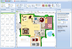 SmartDraw floorplan graphic
